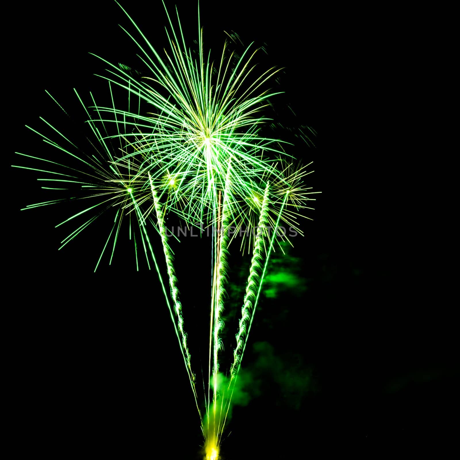 Fireworks display night - London, United Kingdom