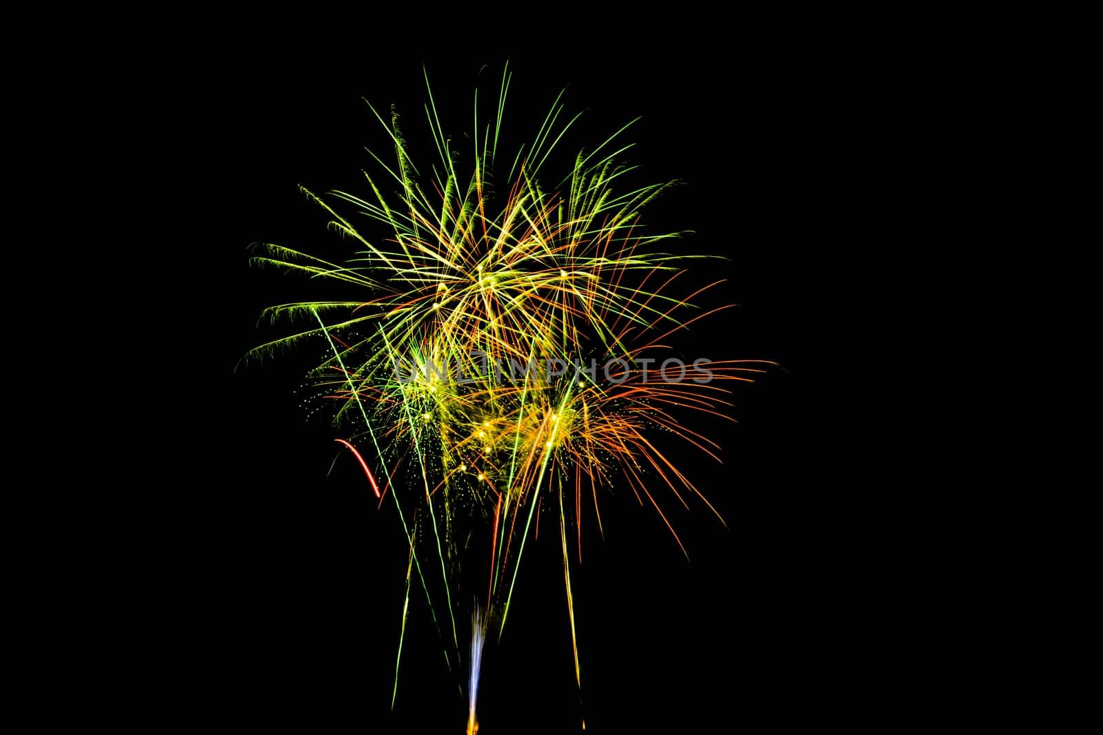 Fireworks display night - London, United Kingdom