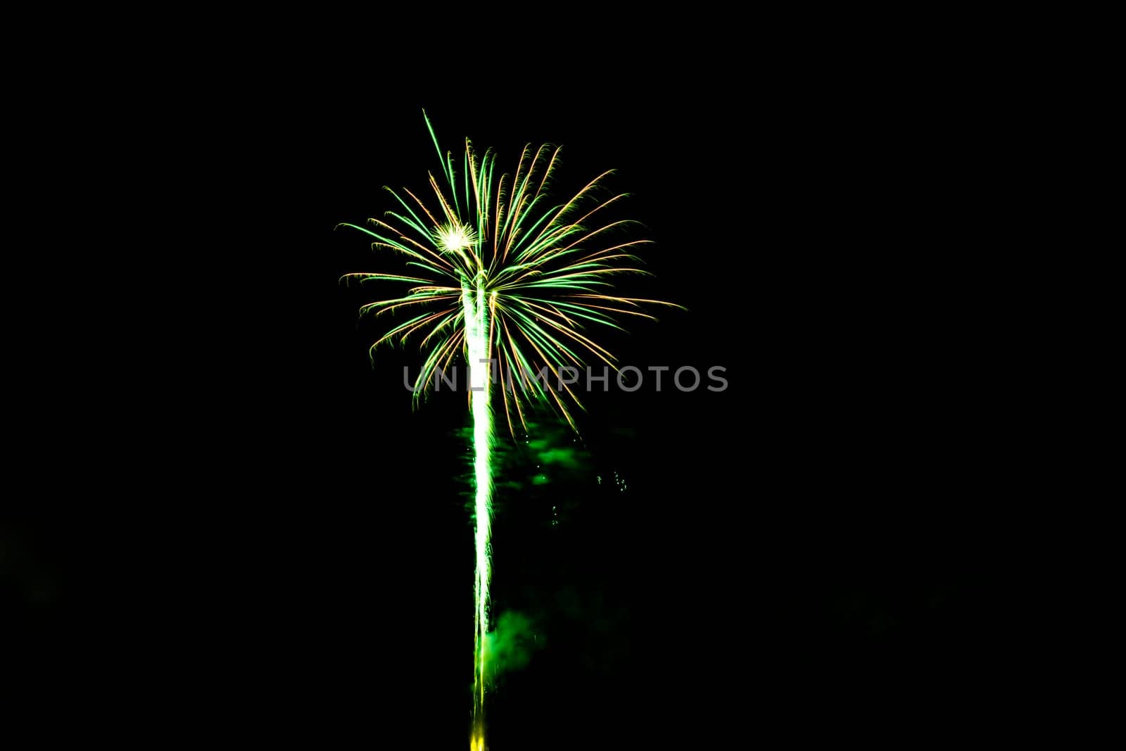 Fireworks display night - London, United Kingdom