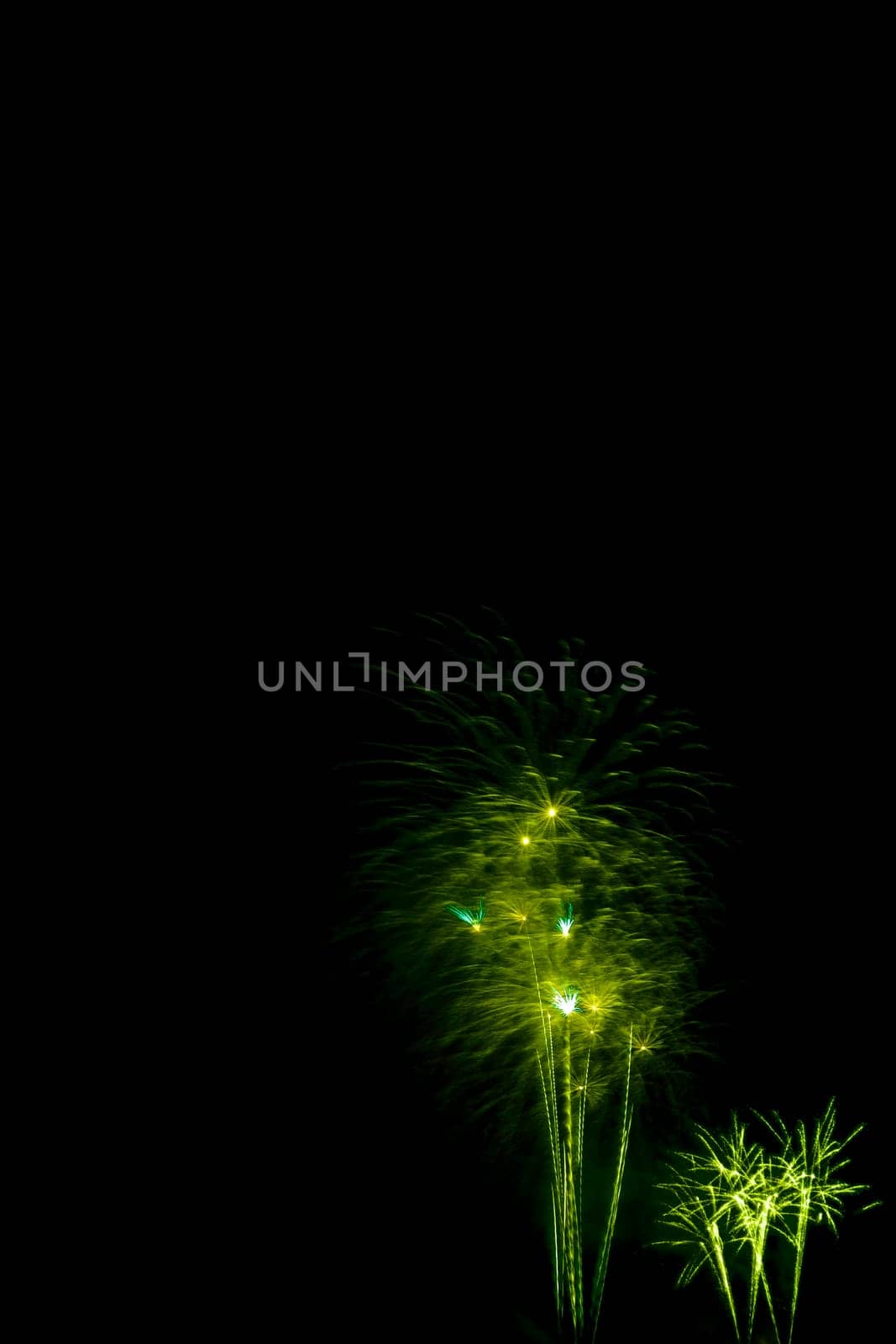 Fireworks display night - London, United Kingdom