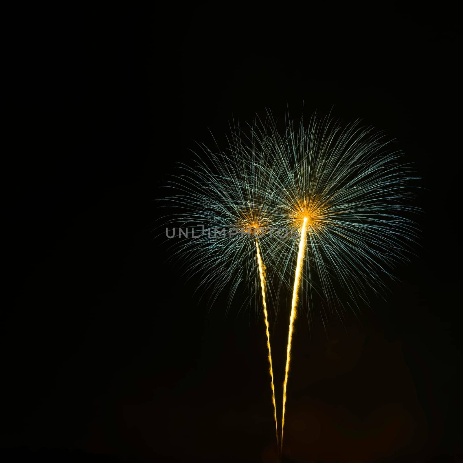 Fireworks display night - London, United Kingdom