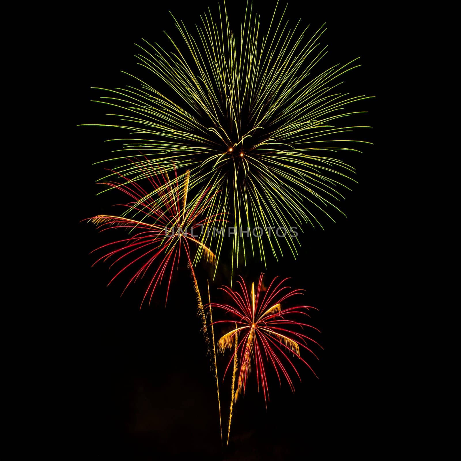 Fireworks display night - London, United Kingdom