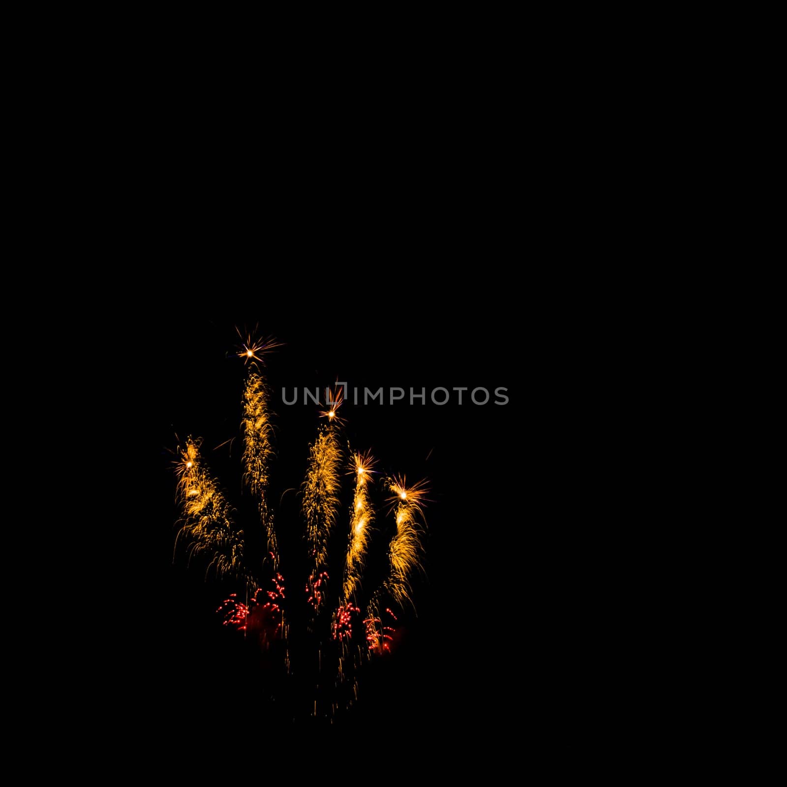 Fireworks display night - London, United Kingdom