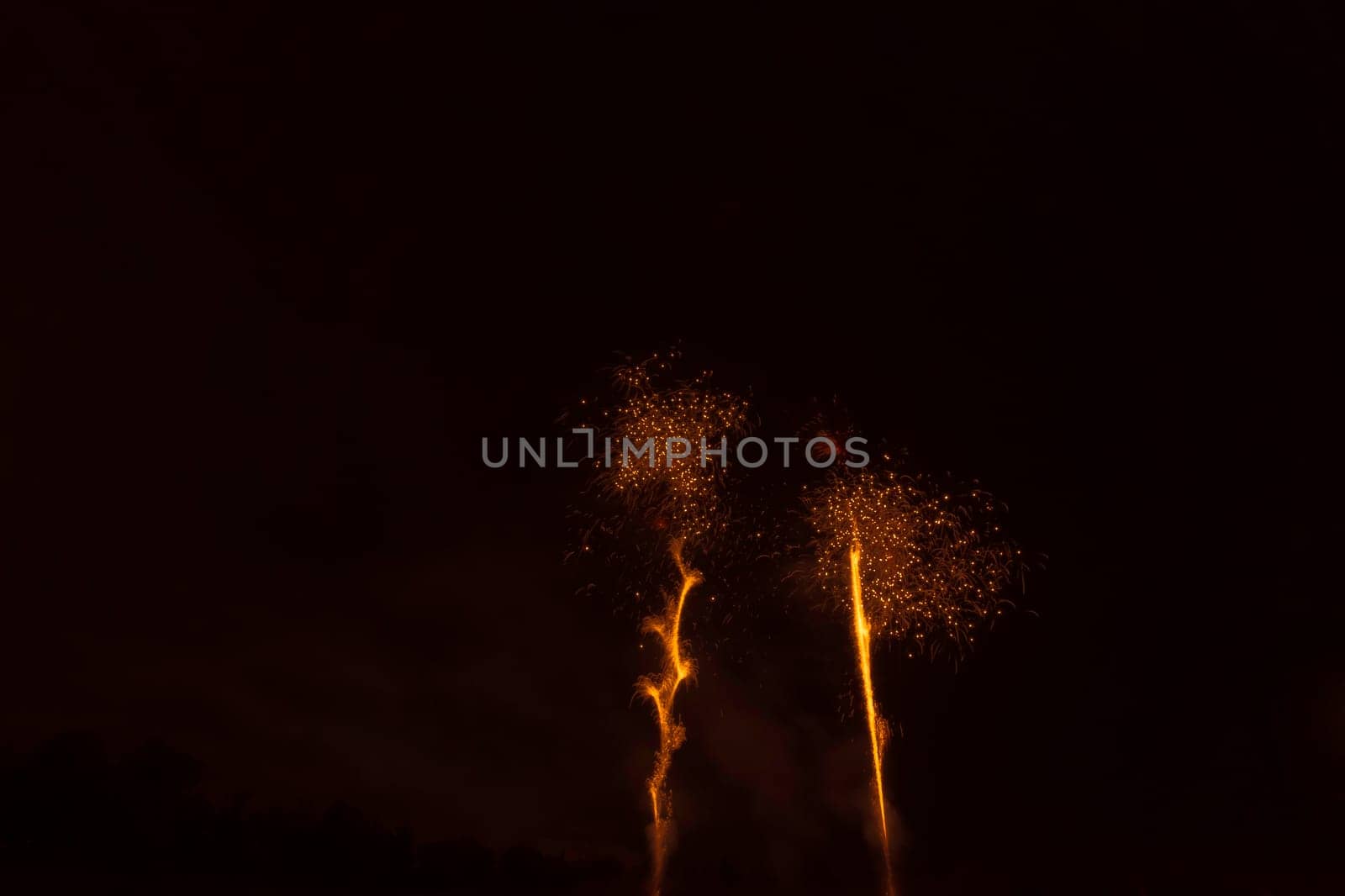 Fireworks display night - London, United Kingdom