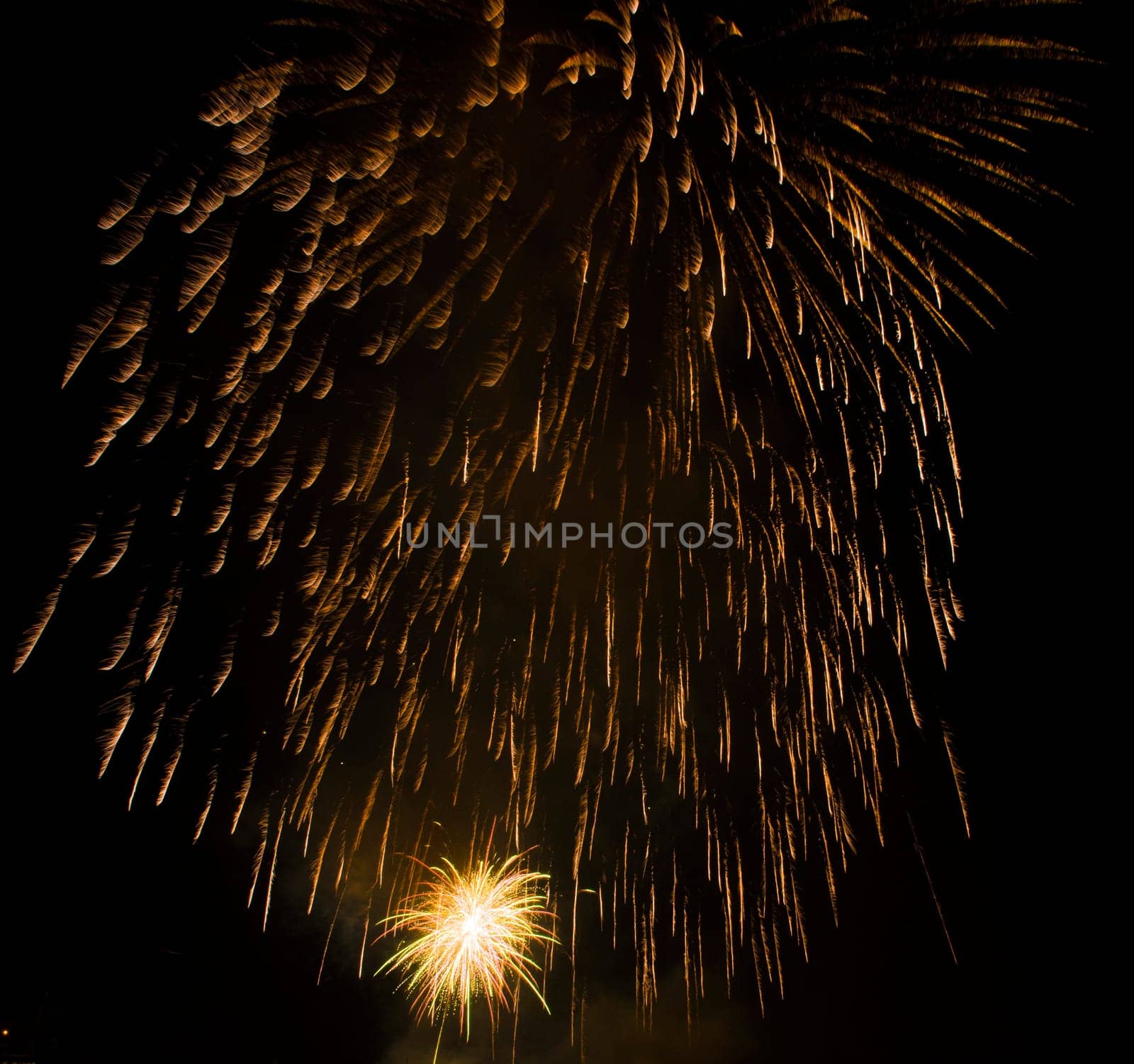 Fireworks display night - London, United Kingdom