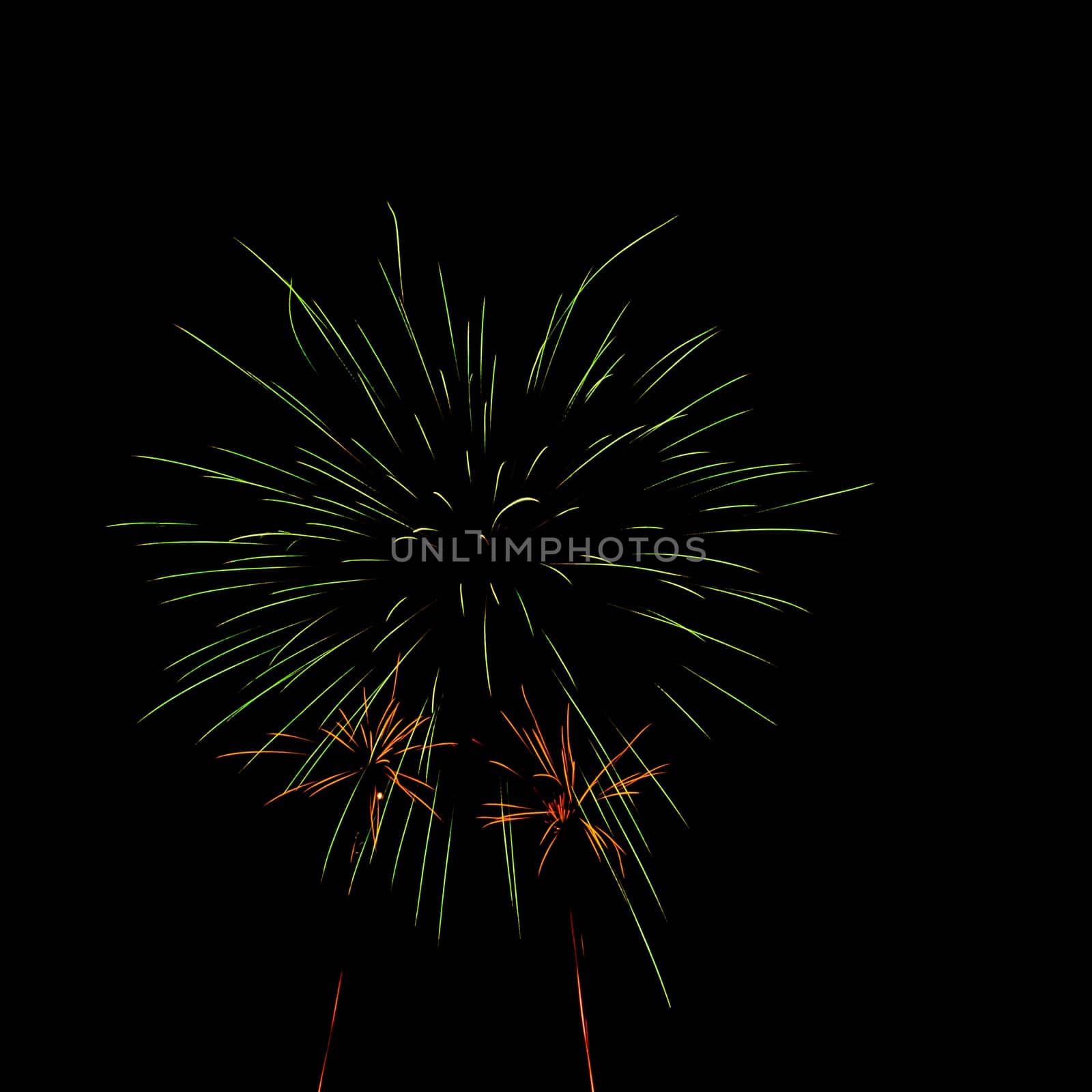 Fireworks display night - London, United Kingdom