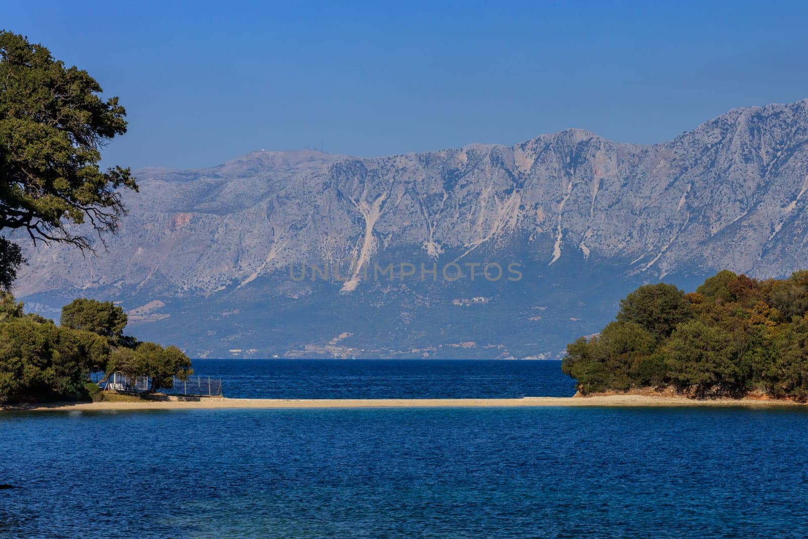 The Skorpios island in Nidri Lefkada Greece
