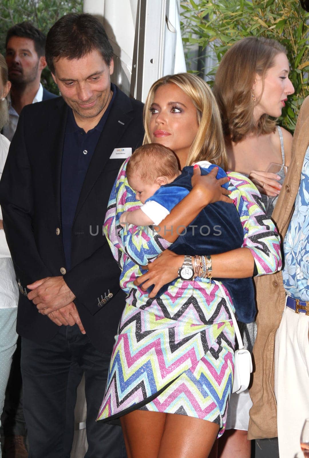 Sylvie Meis with baby Alexander Lucien Rienau at the RTL Summer Party in Hamburg / Archive photos