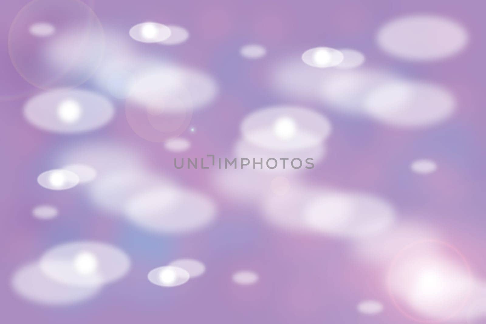 Purple,white abstract bokeh illustration