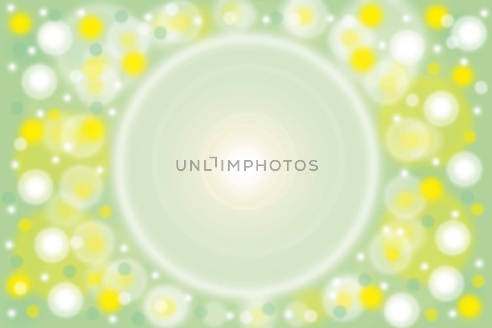 Abstract bokeh spring theme background