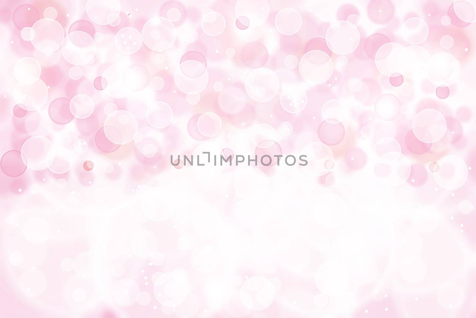 Pink bokeh background.