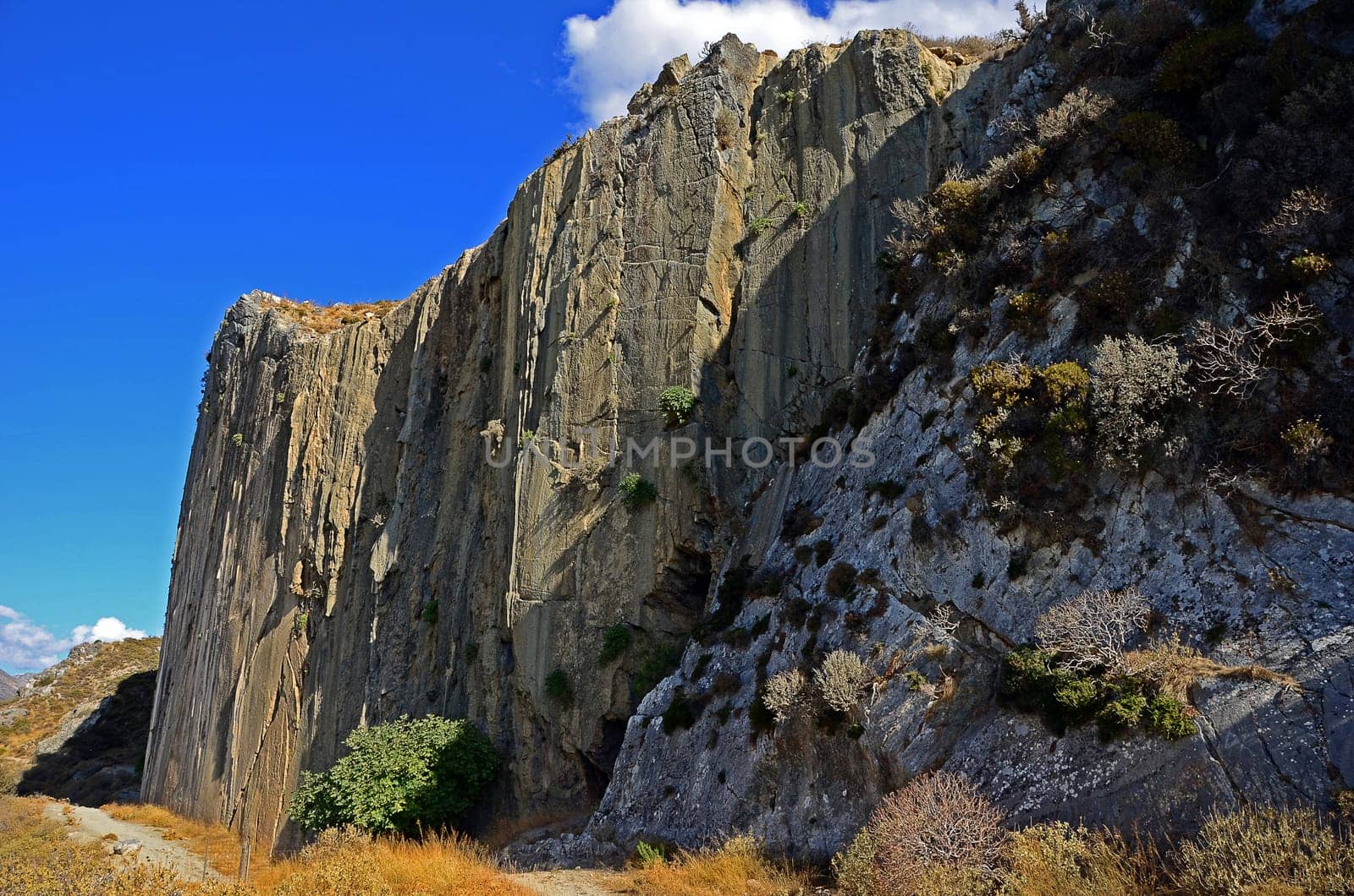 Steep wall Plakias Crete