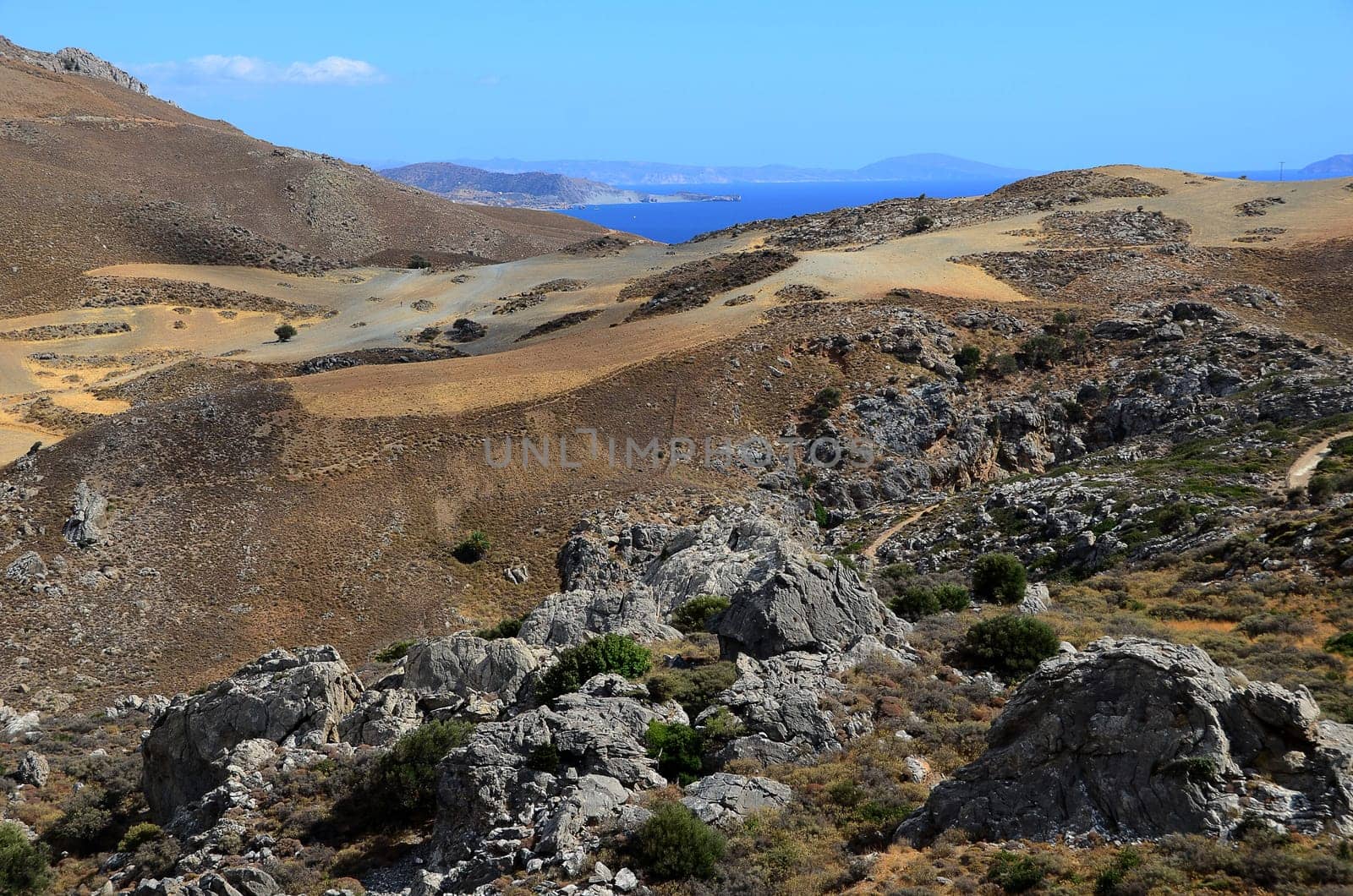 Landscape Chora sfakion crete