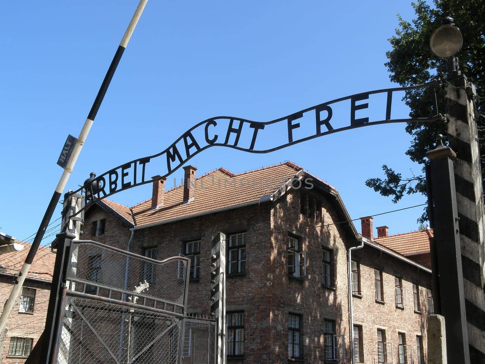 AUSCHWITZ - AUGUST 20:  the camp Auschwitz near the Oswiecim city in Poland in August 20, 2009