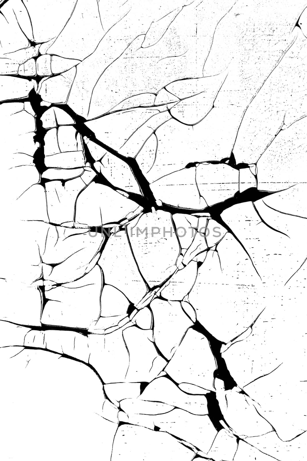 Cracked and peeled surface - grunge cracked texture - detail