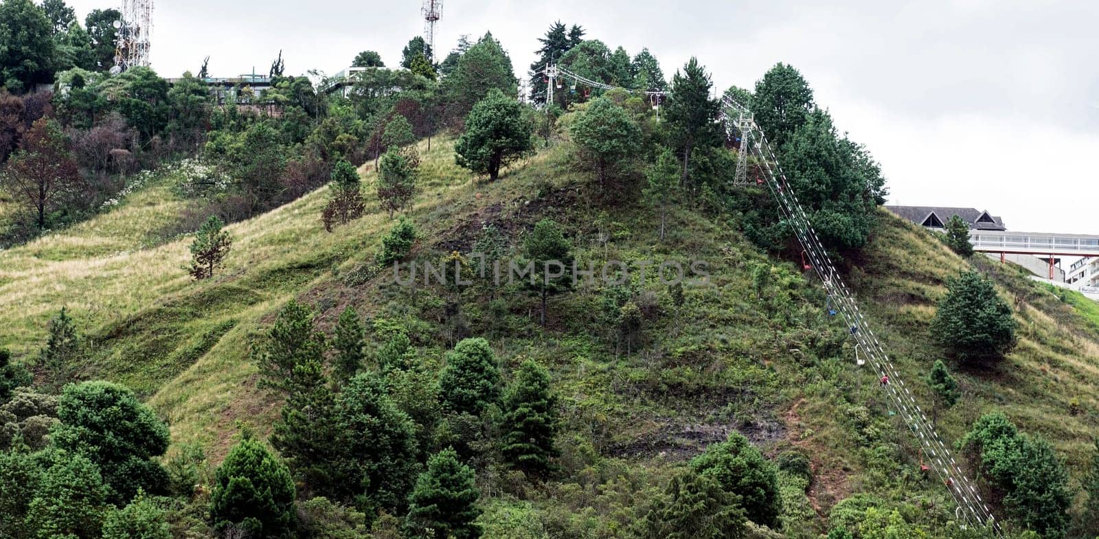 morro do elefante elephant hill cable car Campos do Jordao tourism hill