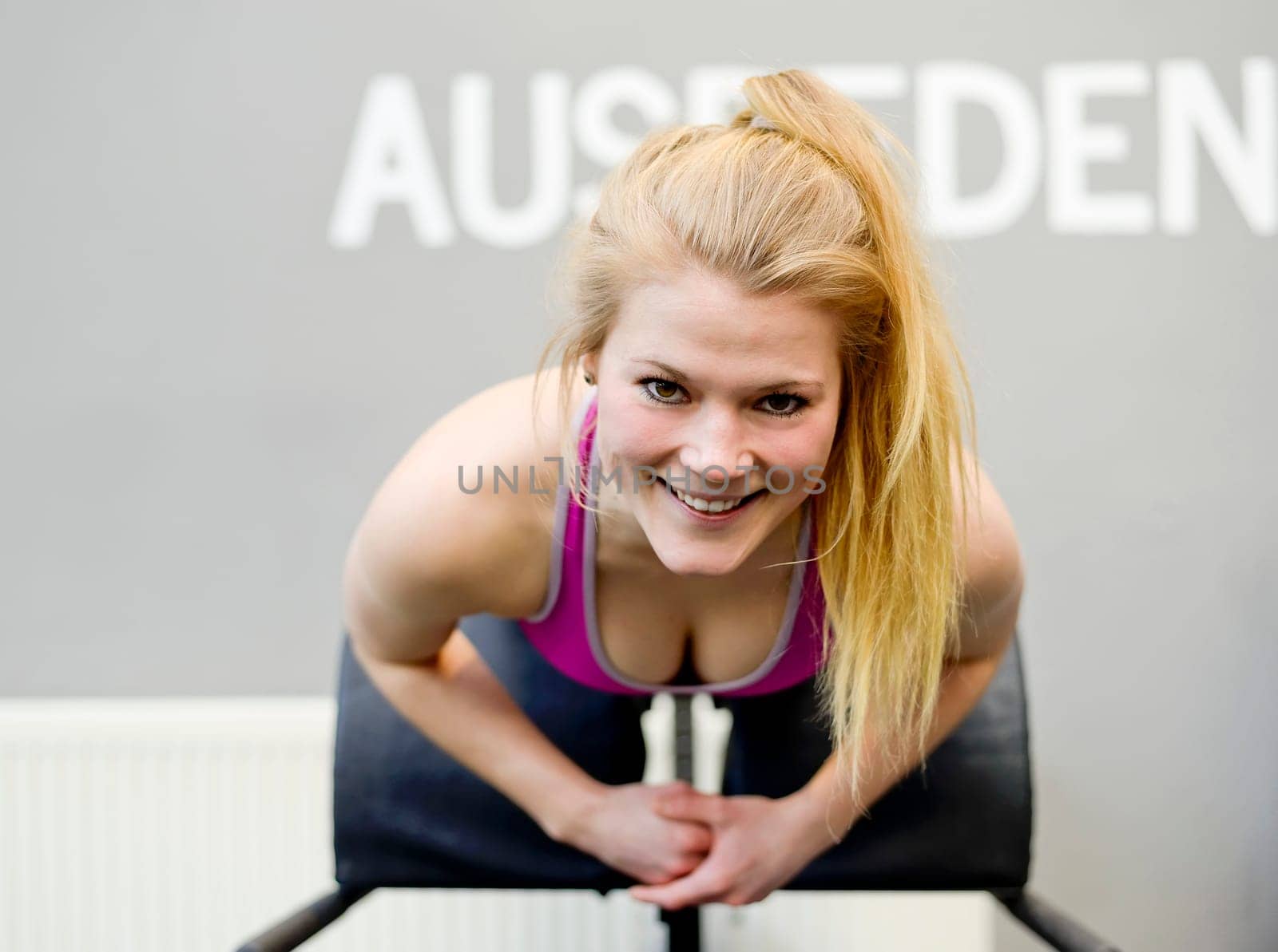 Woman in the gym