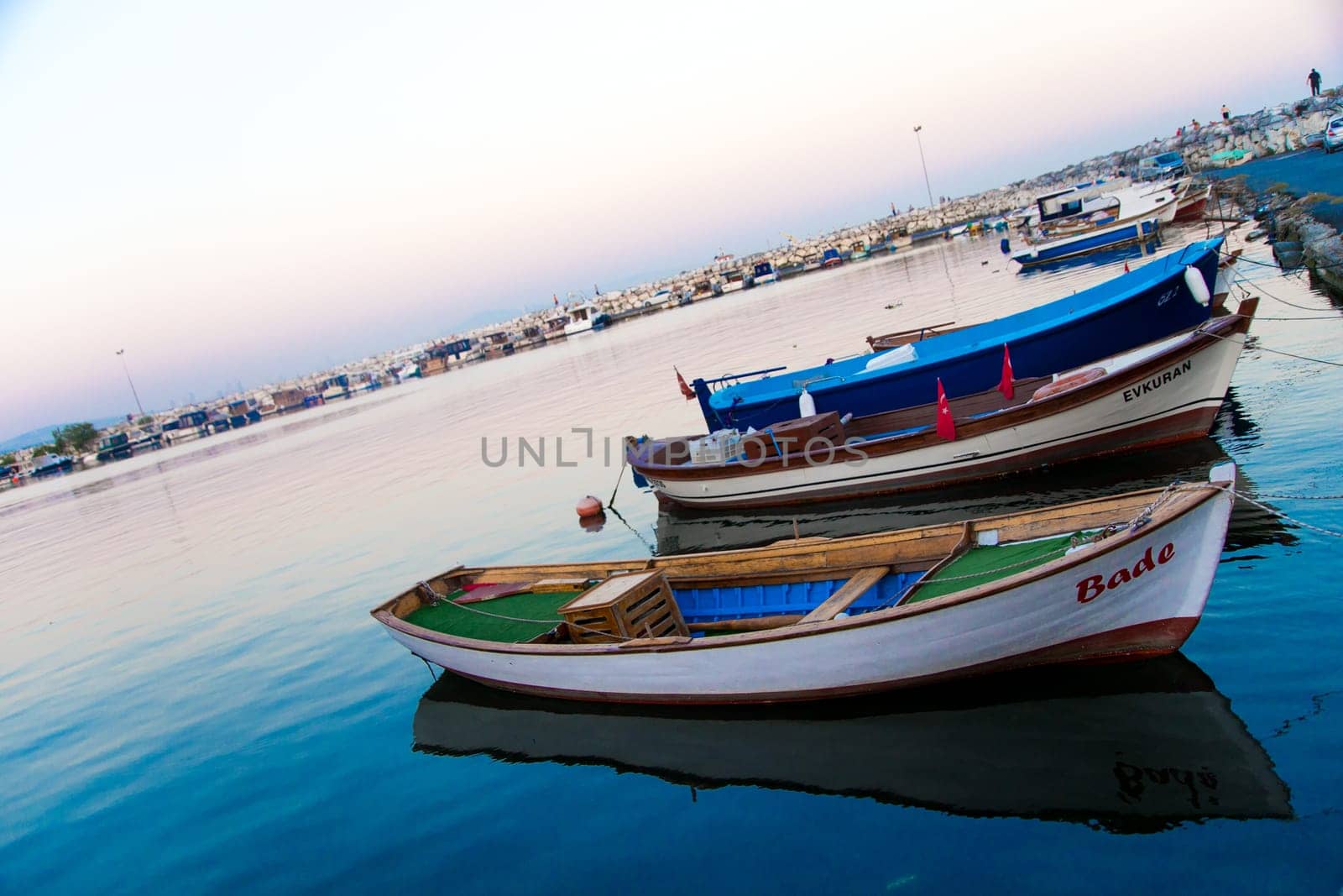 Boats in the sea