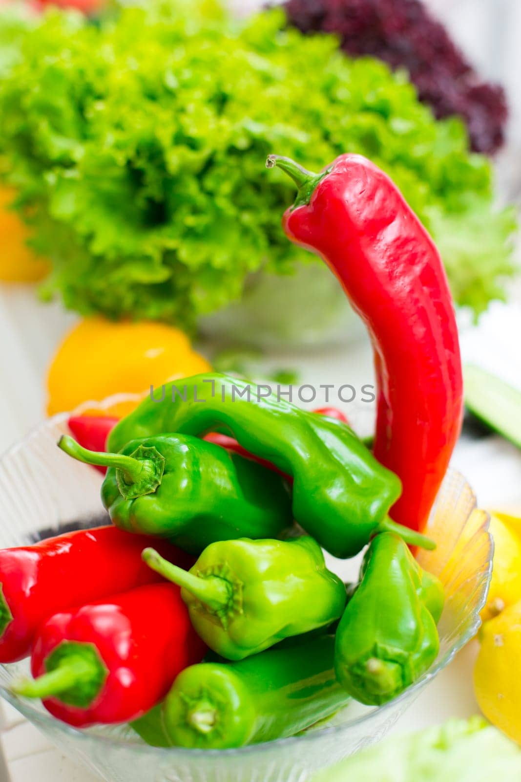Healthy Diet and vegetables
