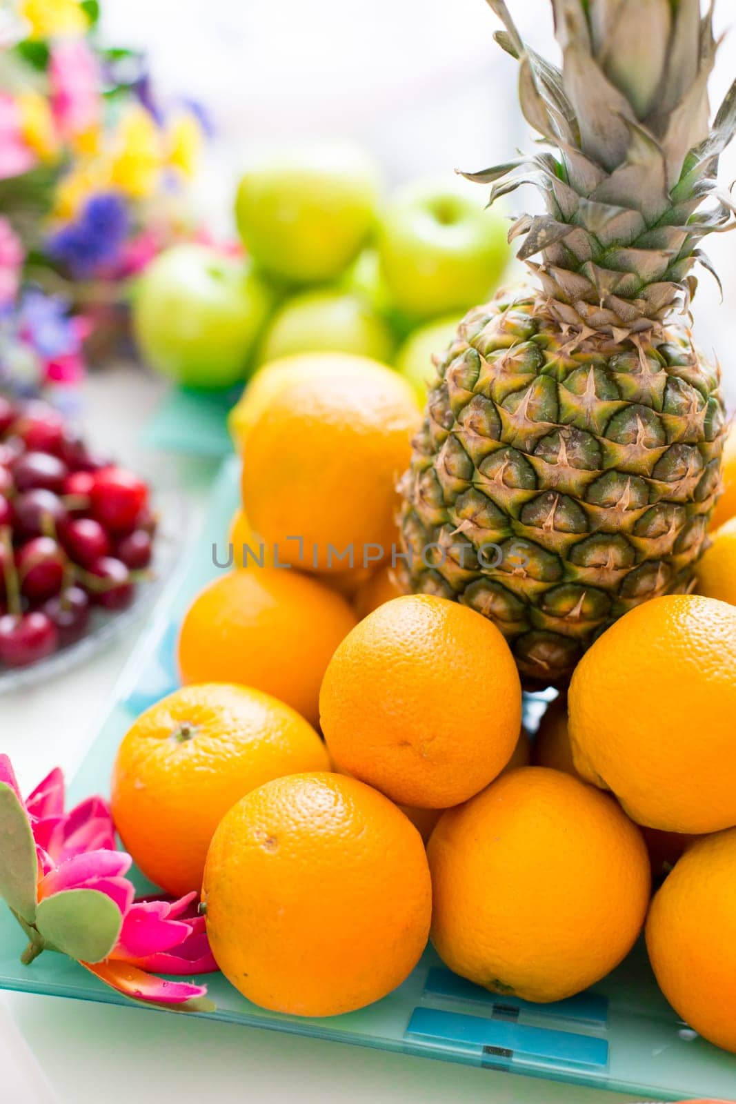 Healthy Diet and fresh fruits