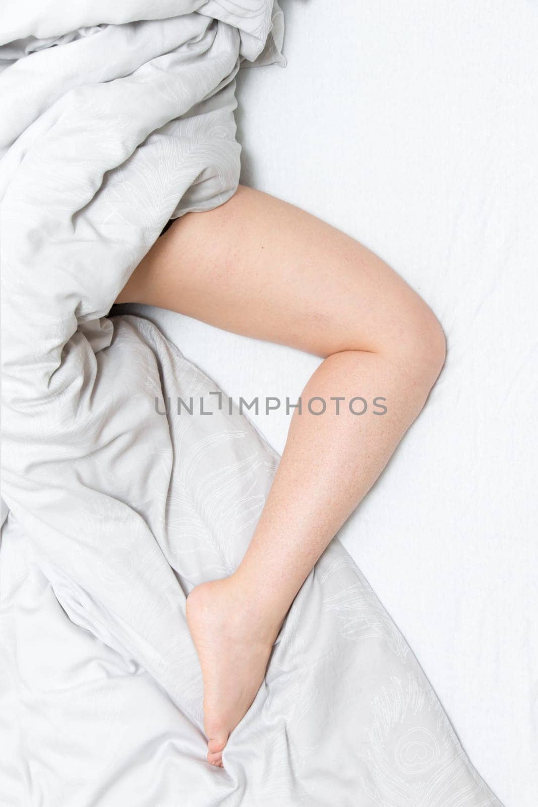 Woman in bed