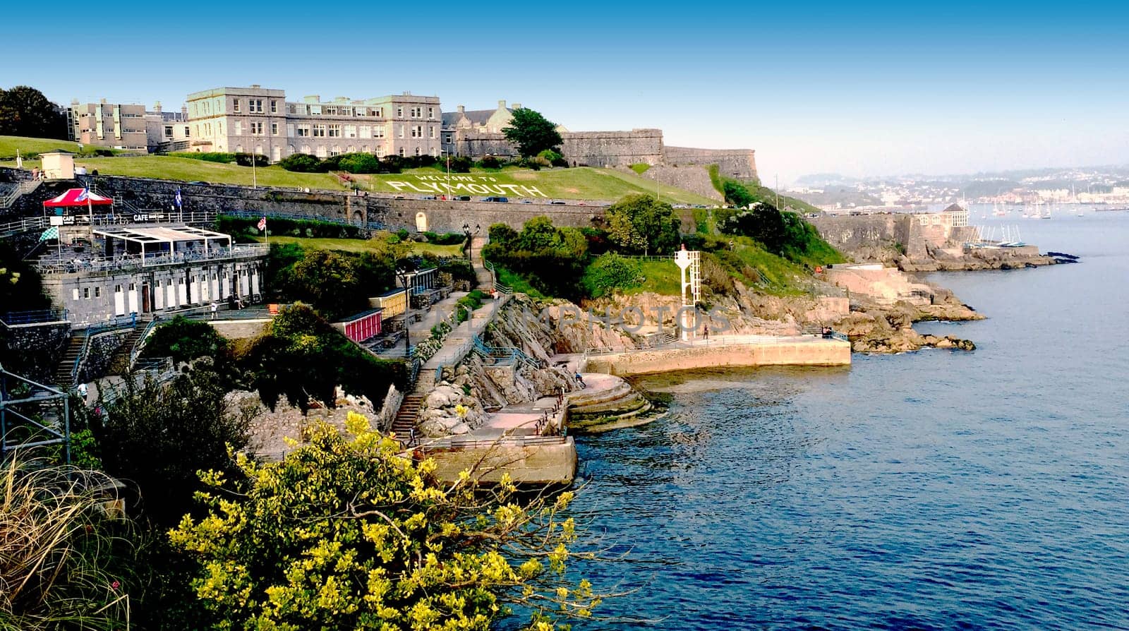 Plymouth Hoe - ocean view, Plymouth, Devon, United Kingdom