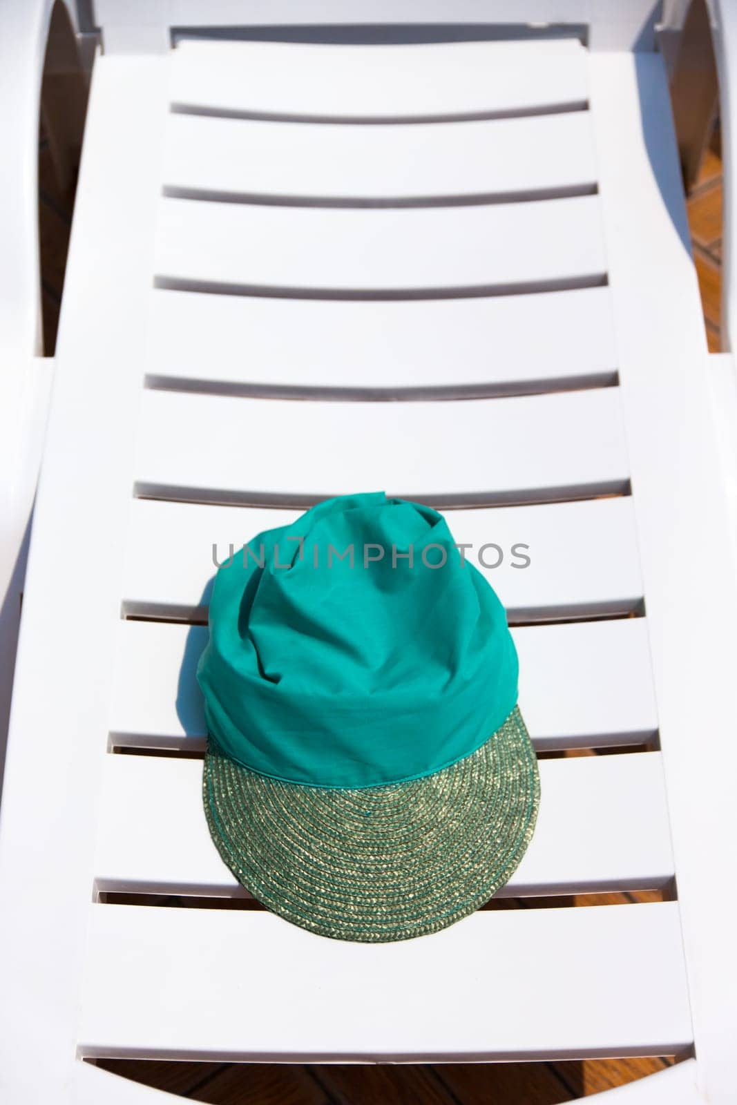 Sun chairs at the pool