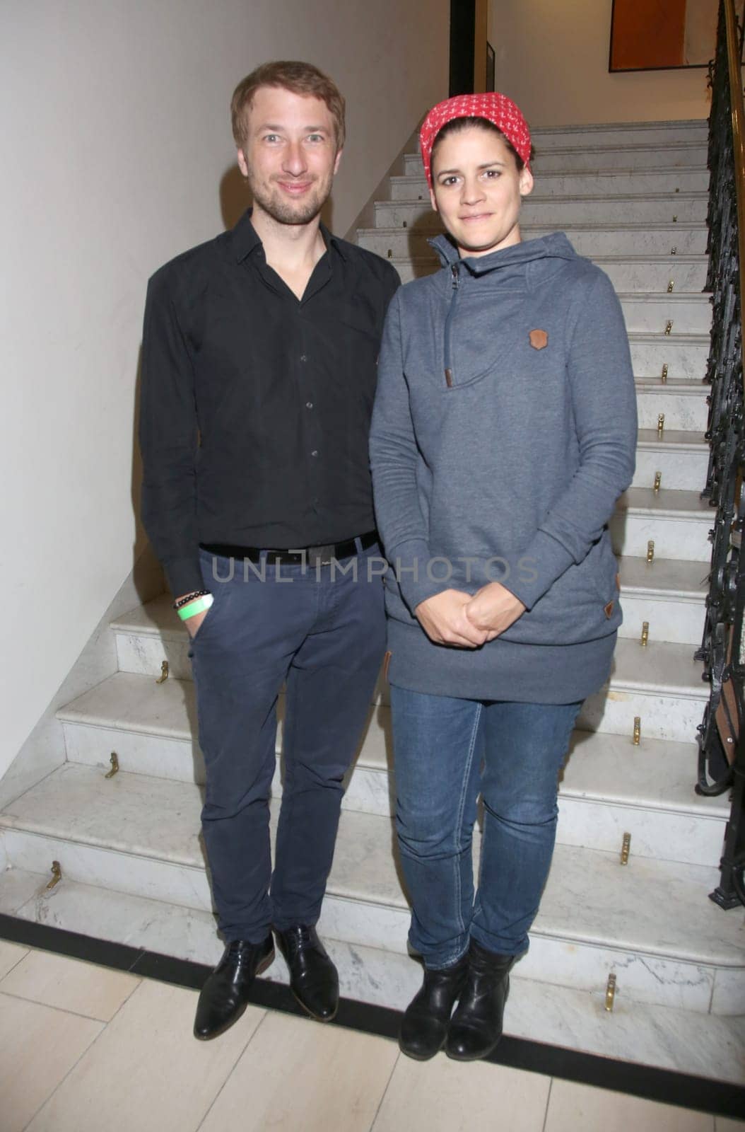 Tobias Rosen and Katja Benrath ,.at the annual Hamburg Film Brunch on the occasion of the 68.  International Film Festival in Berlin at the representation of the Free and Hanseatic City of Hamburg in Berlin.