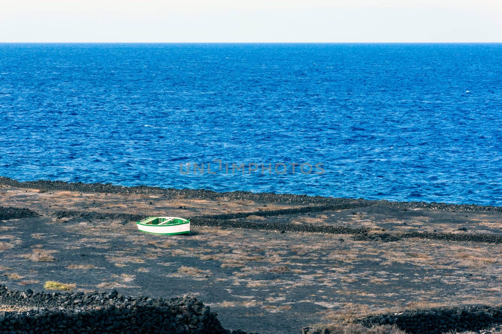 Empty boat - Lanzarote, Canary Islands, Spain
