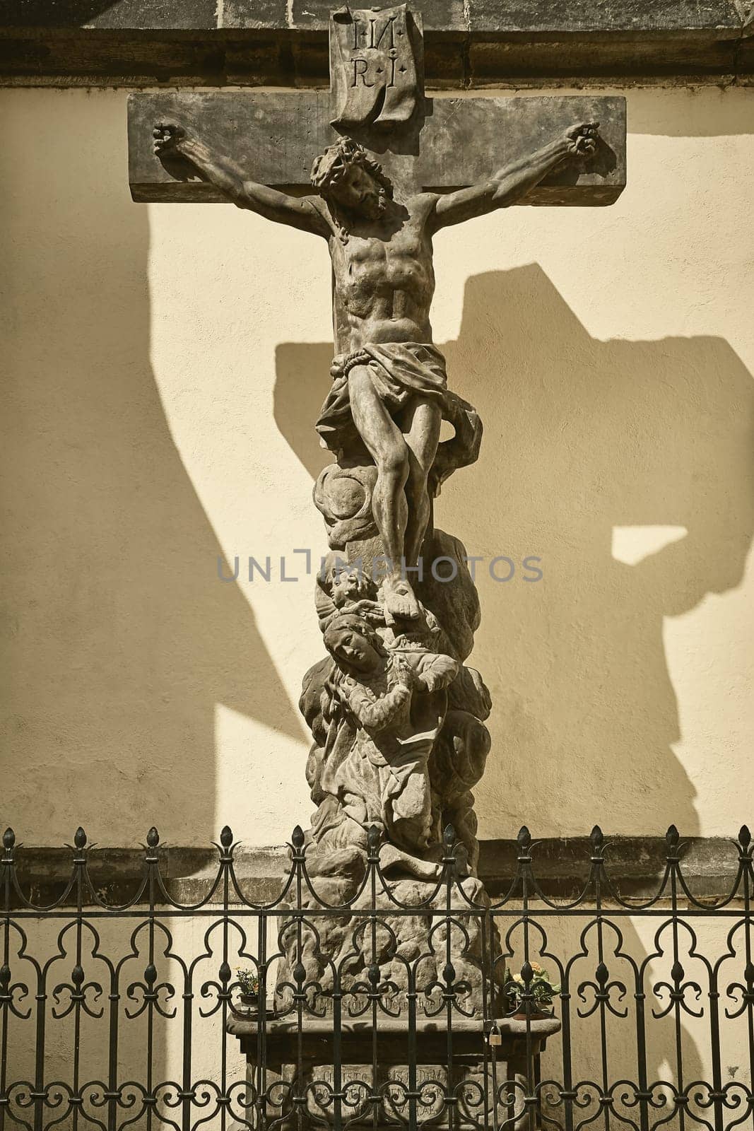 The Crucifixion near Church of the Ascension of the Virgin Mary, Usti Nad Labem, Czech Republic