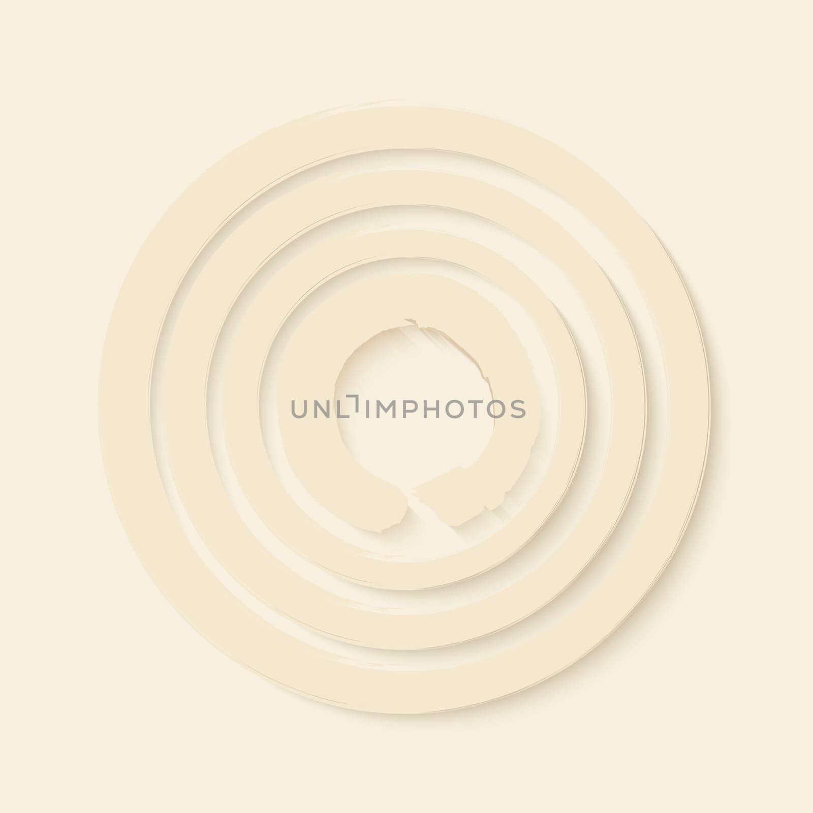 Abstract Enso Zen circle illustration. Meditation symbol of Buddhism. EPS10 vector file organized in layers for easy editing.