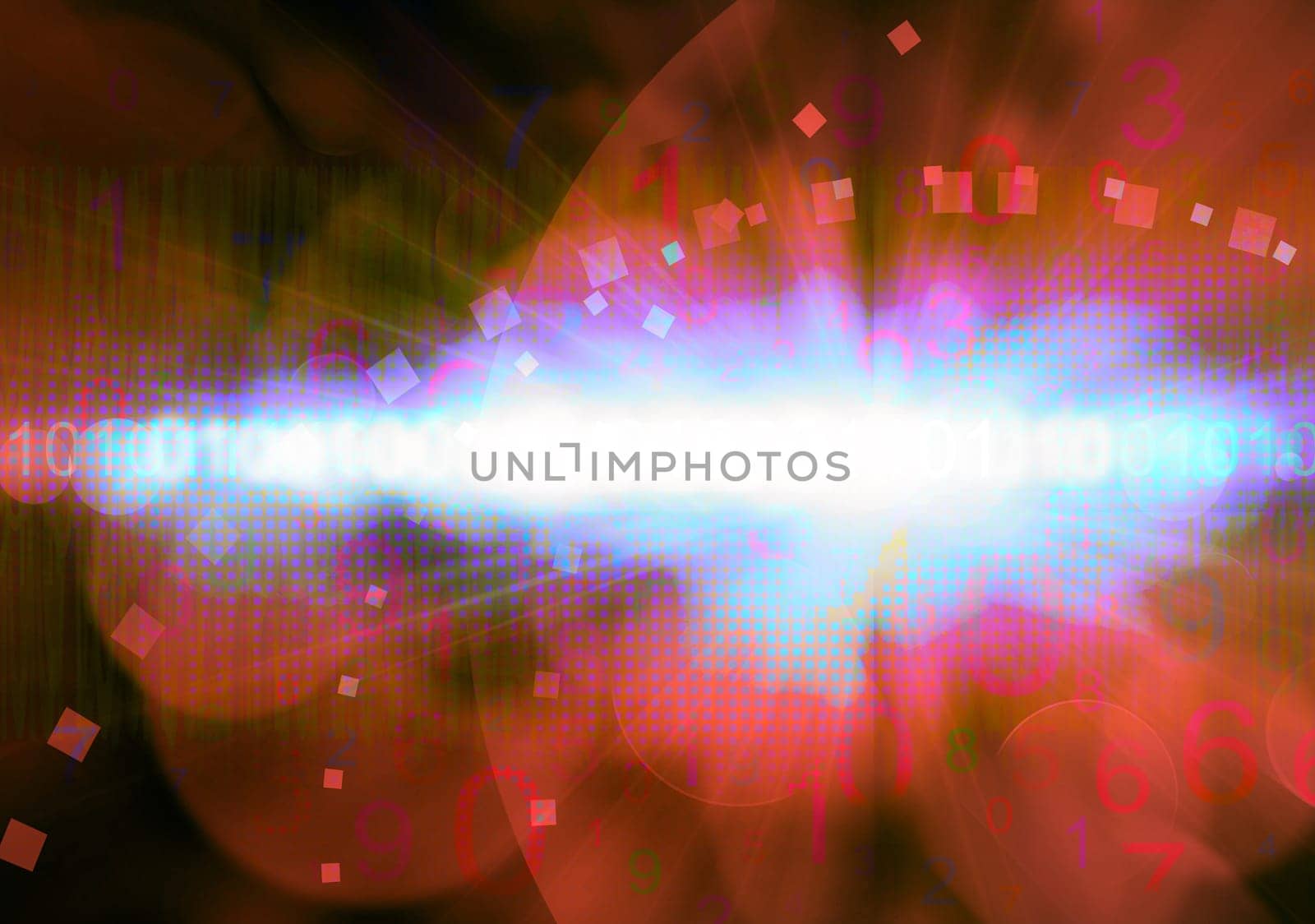 abstract technology-computer-response explosion