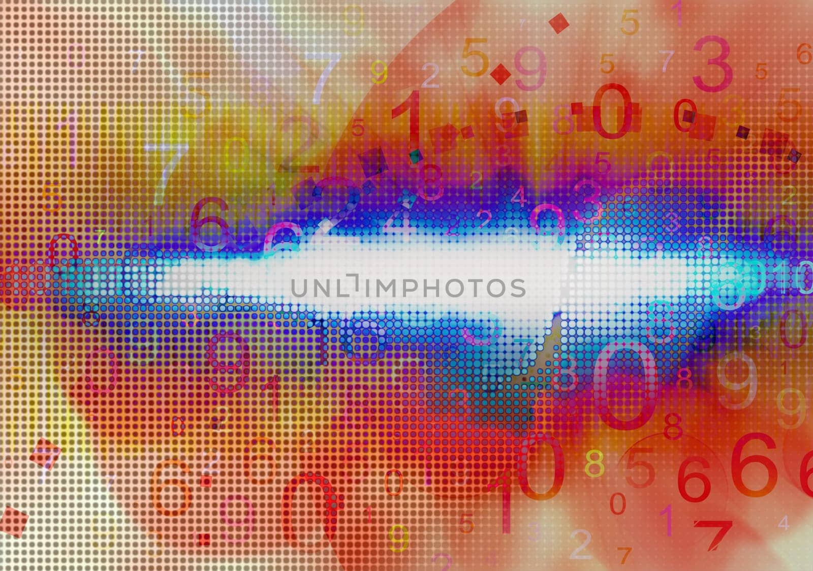 abstract technology-computer-response explosion