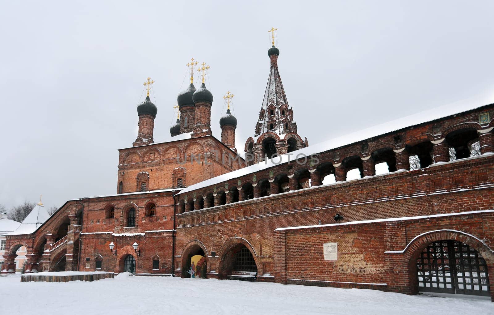 The Cathedral of the Dormition in krutitskoe metochion in Moscow