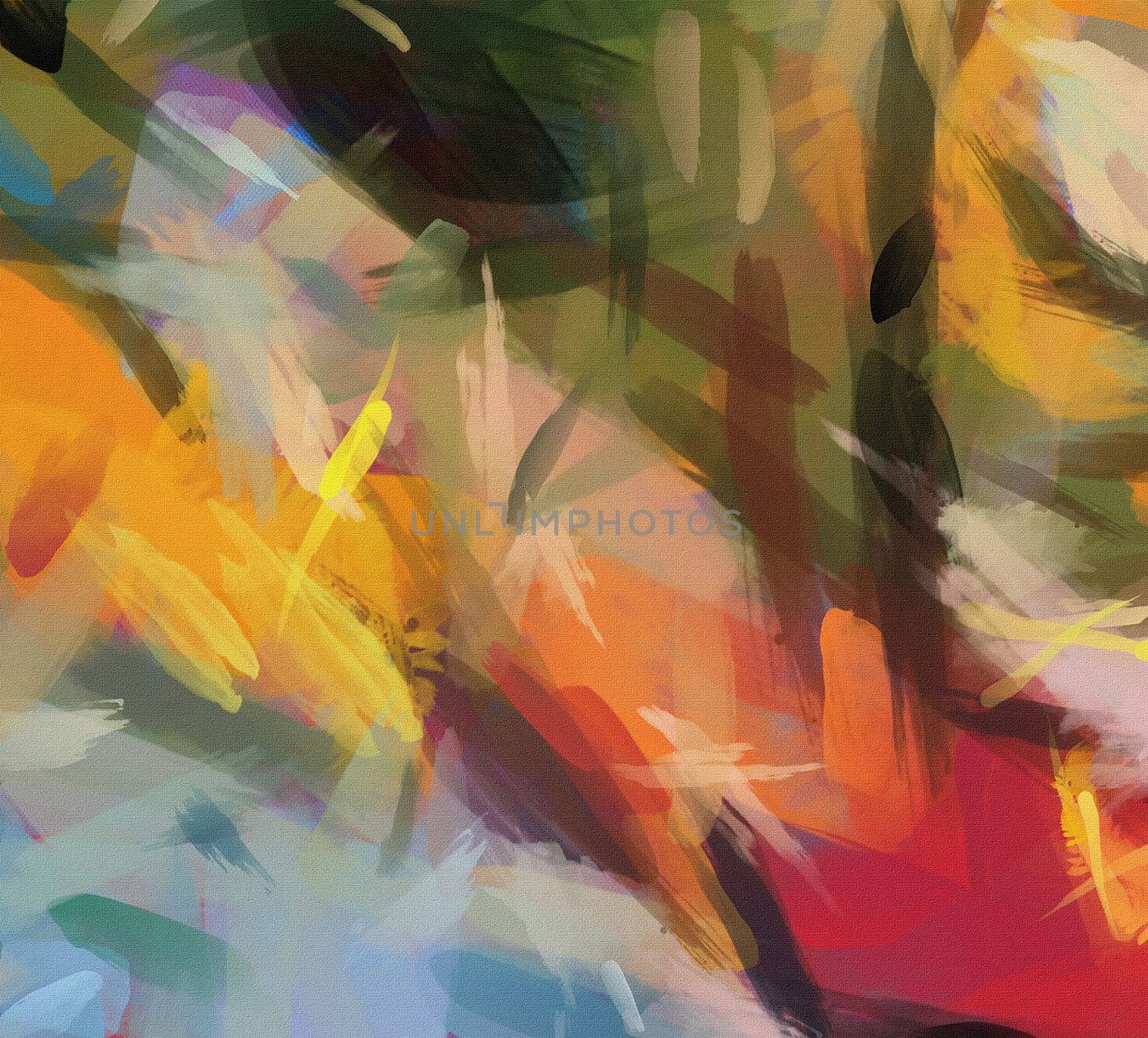 Colorful Abstract Painting