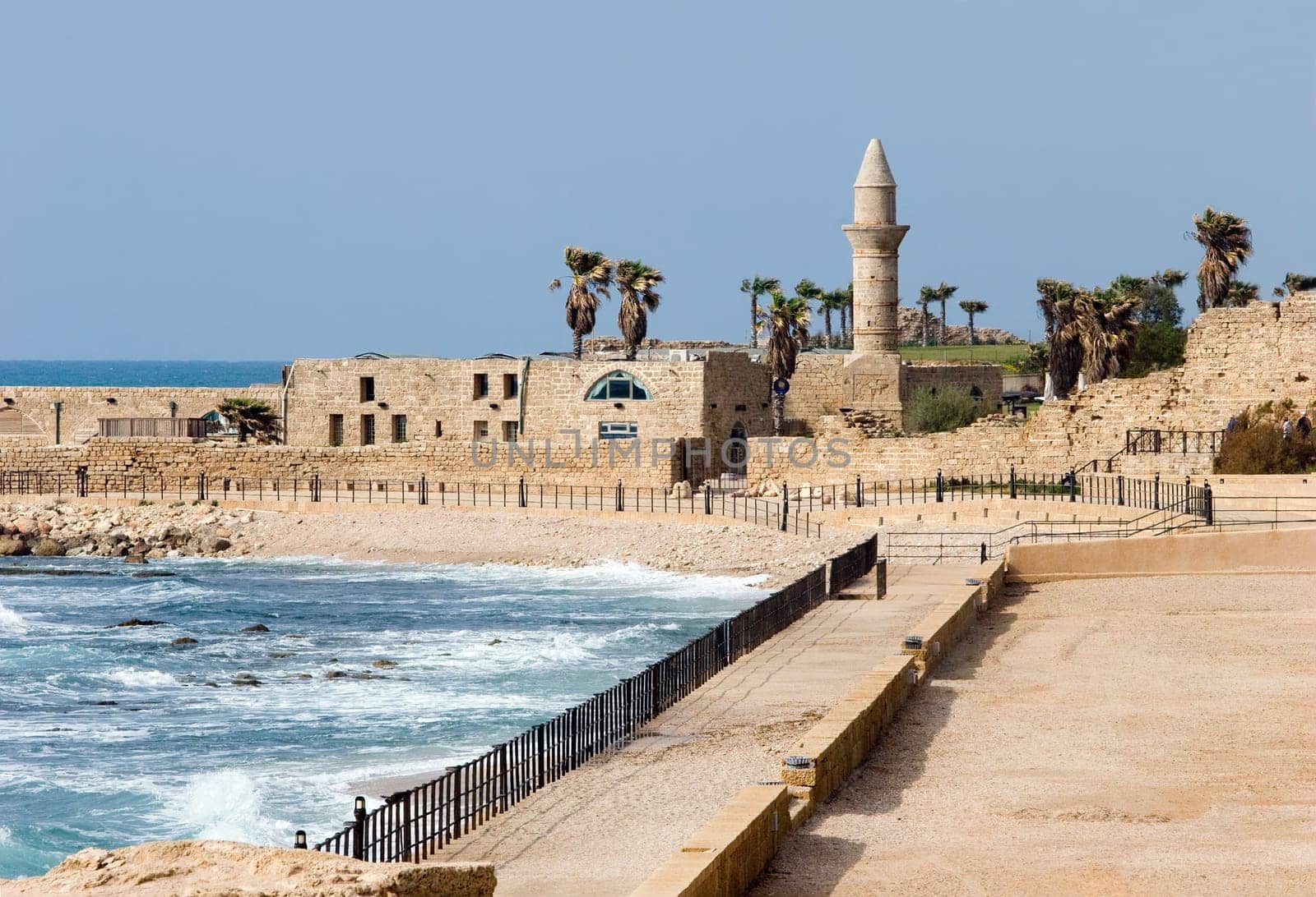 Caesarea, Israel - archaeological site of the Roman and Crusader period