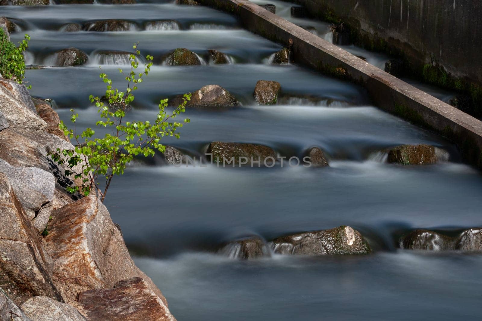 Fish ladder long exposure