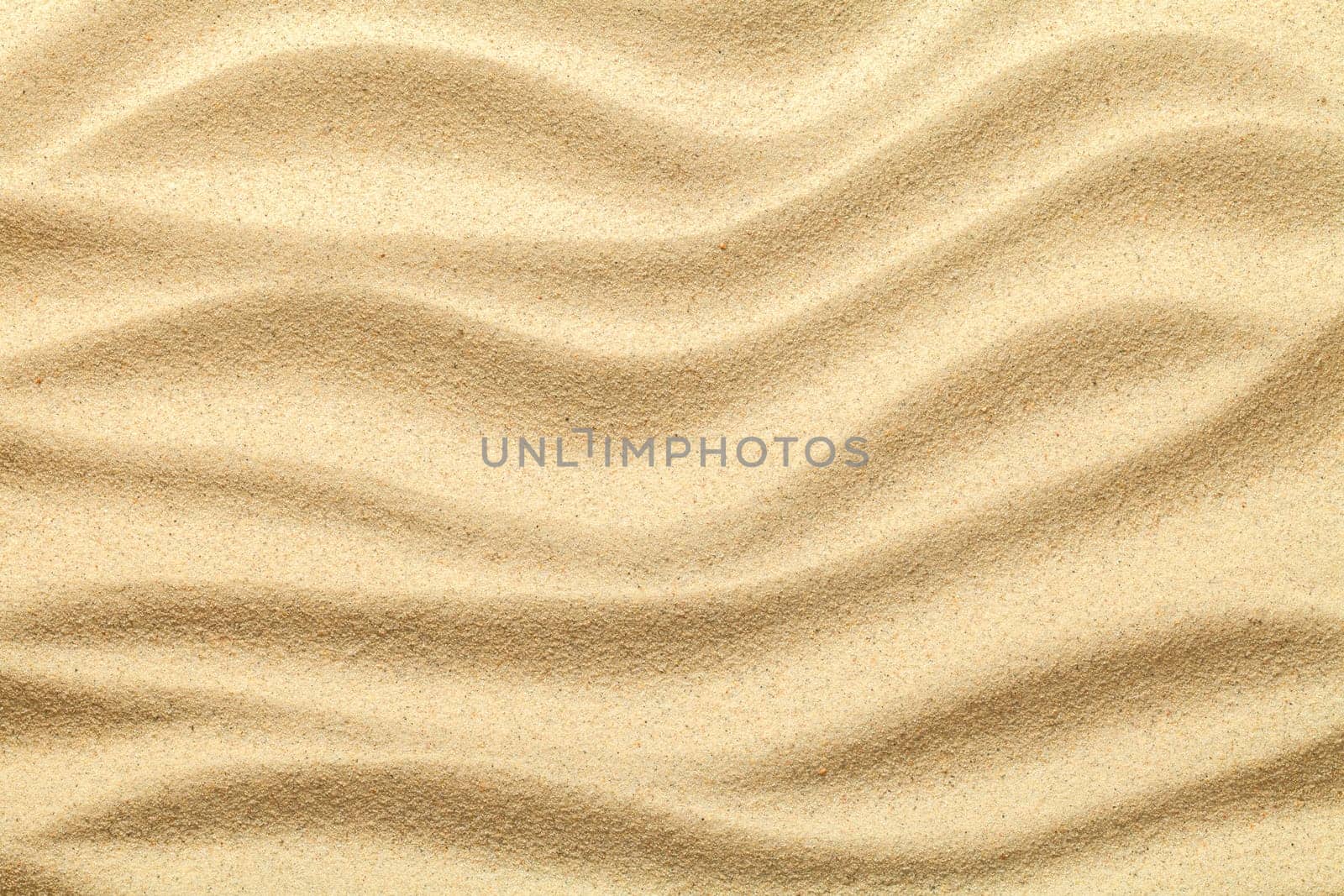 sand texture for summer background. copy space. top view