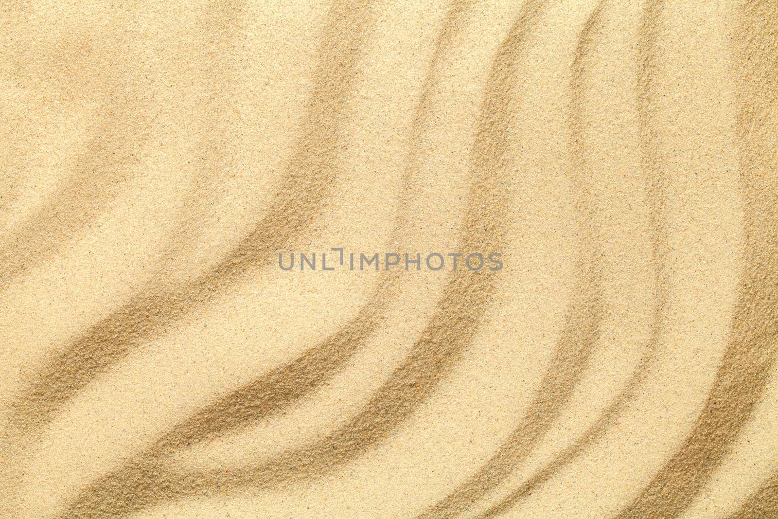 sand texture for summer background. copy space. top view