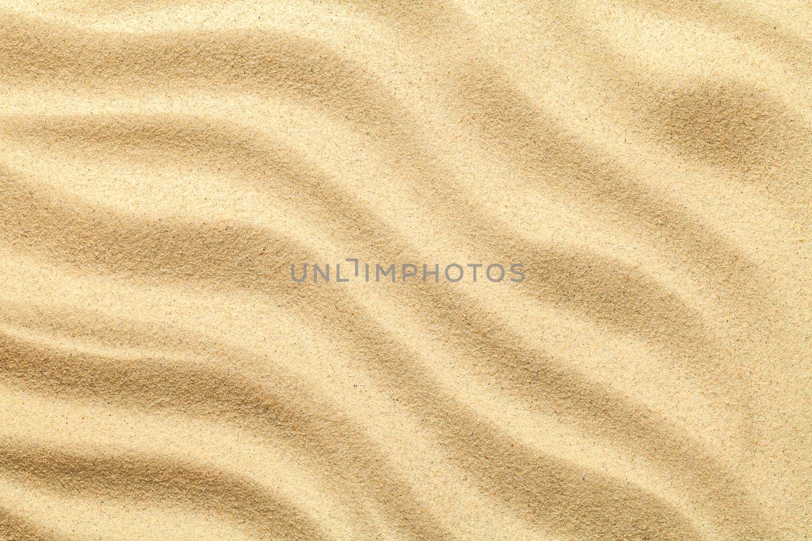 sand texture for summer background. copy space. top view