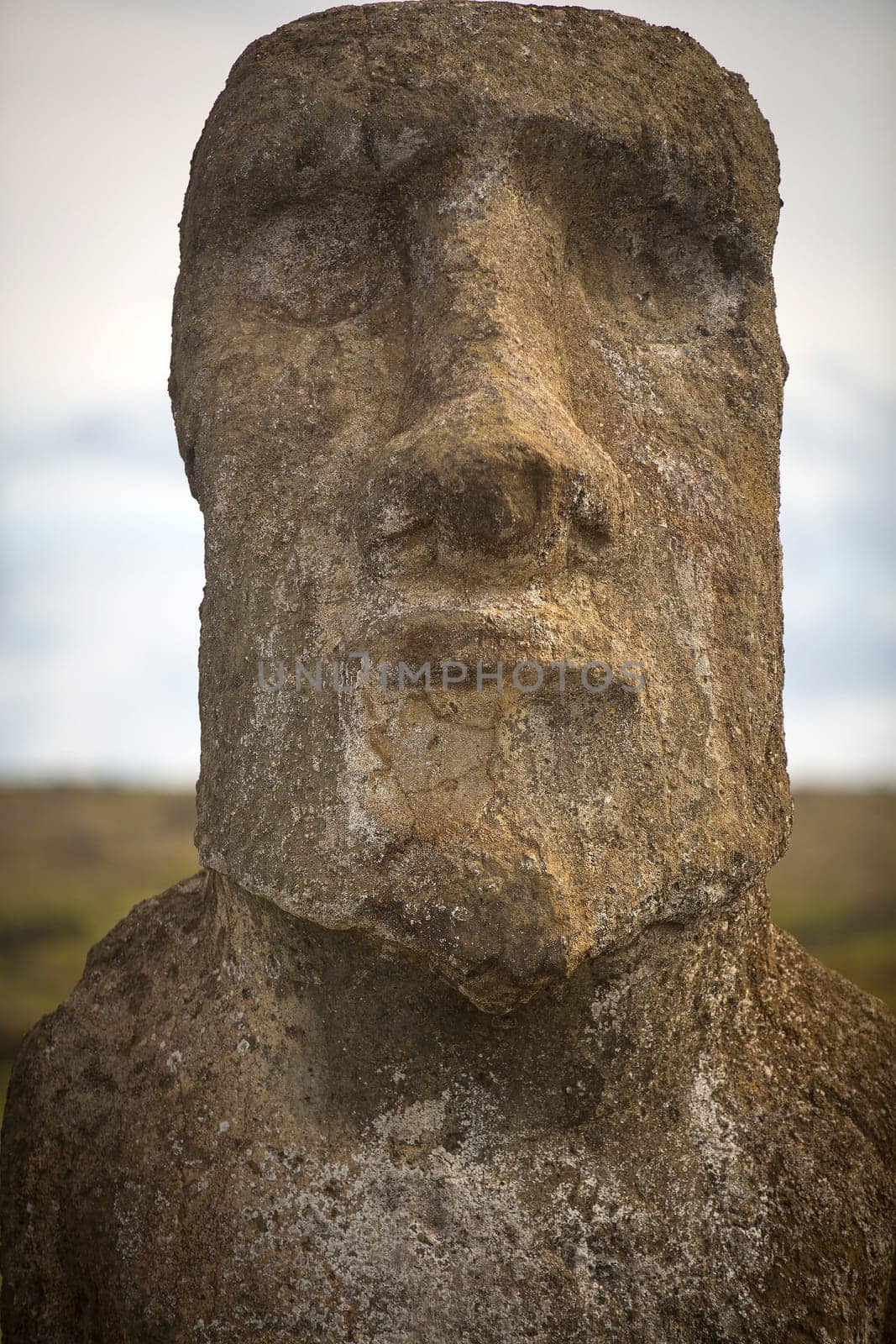 Moais at Ahu Tongariki (Easter island, Chile)