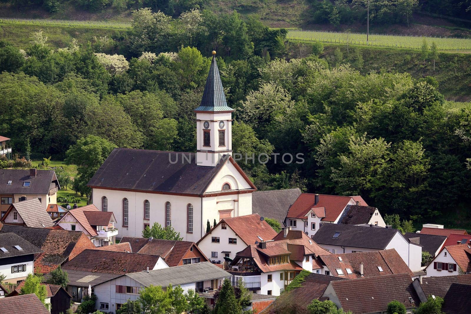 Winegrowers' village Amoltern near Endingen in the Kaiserstuhl