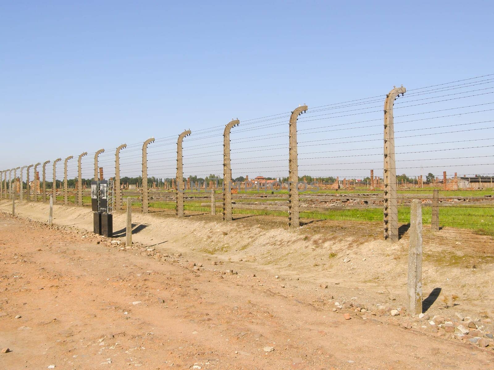 AUSCHWITZ - AUGUST 20:  the camp Auschwitz near the Oswiecim city in Poland in August 20, 2009