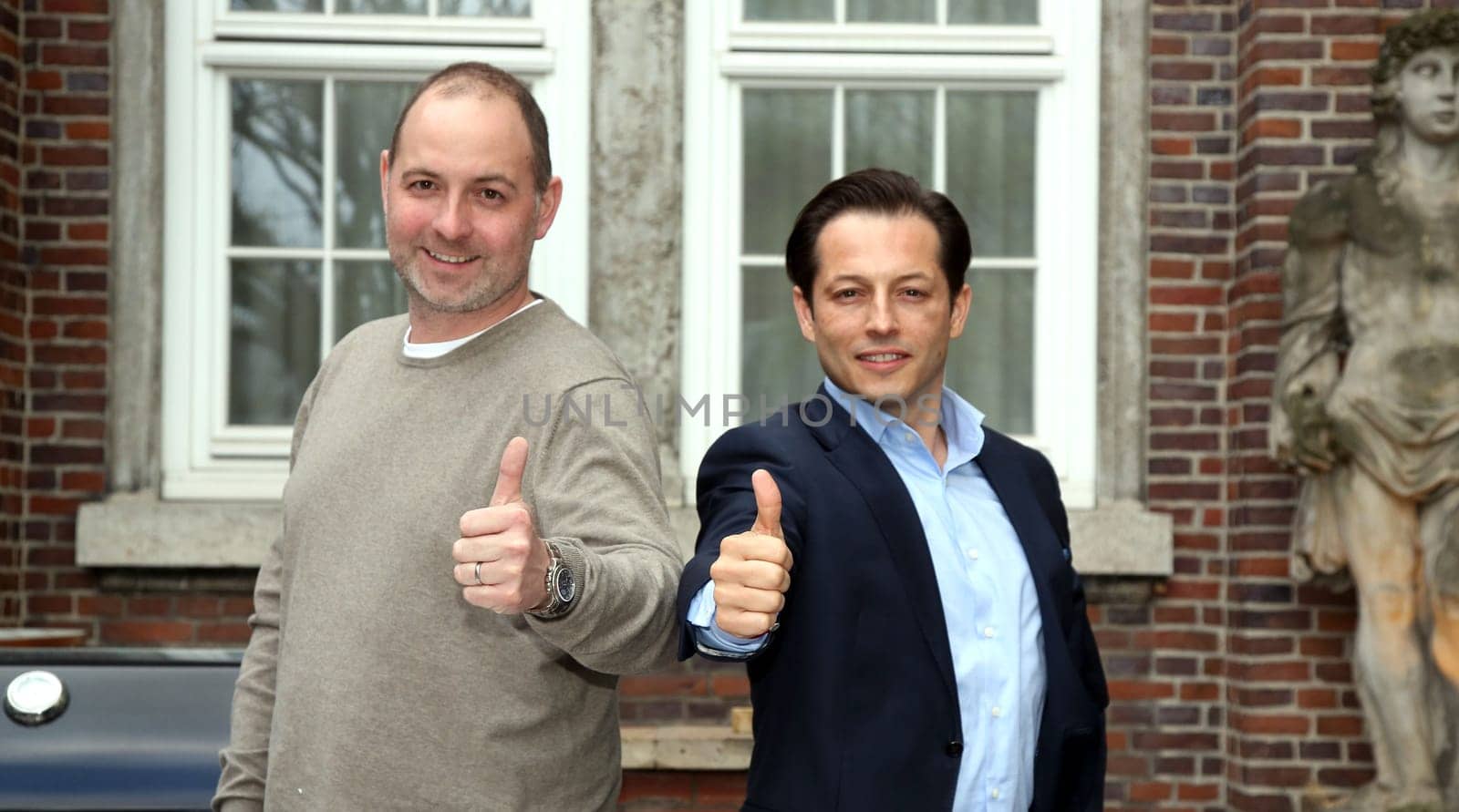 Tim Becker und Tomas Benakovic (Bastion Geschaeftsfuehrung). BASTION Restaurant Eroeffnung im Museum für Hamburgische Geschichte in Hamburg