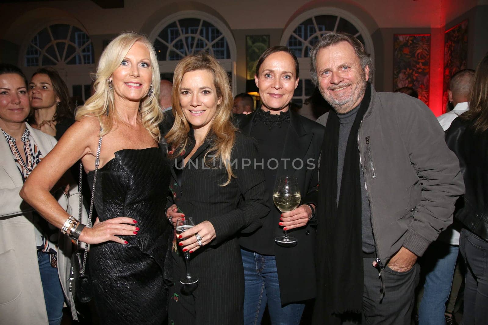 Marion Fedder,Jessica Stockmann,Corinna Holthusen,Michael Poliza,. BASTION Restaurant Eroeffnung im Museum für Hamburgische Geschichte in Hamburg