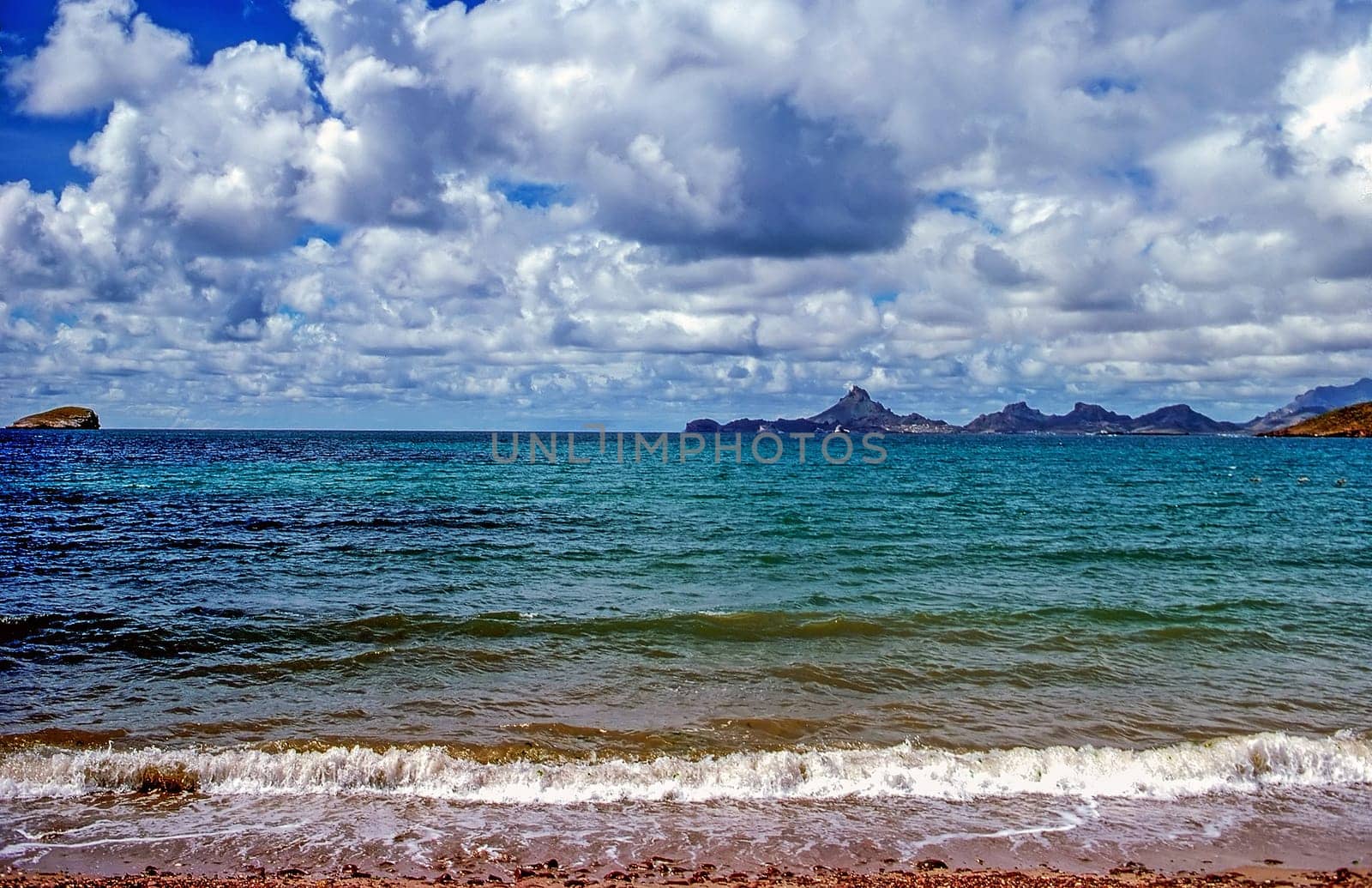 Shore in Guayamas, Mexico