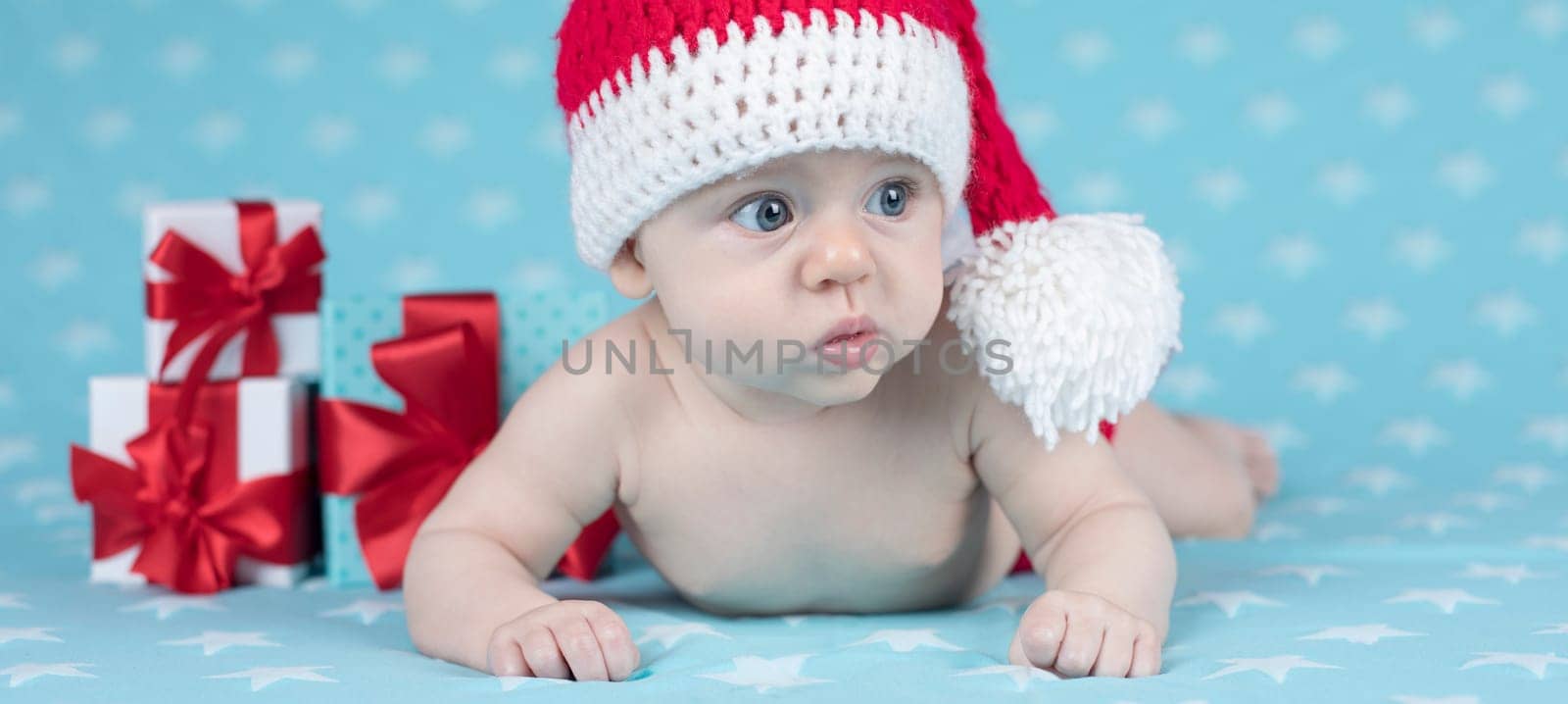 Happy Santa Christmas baby