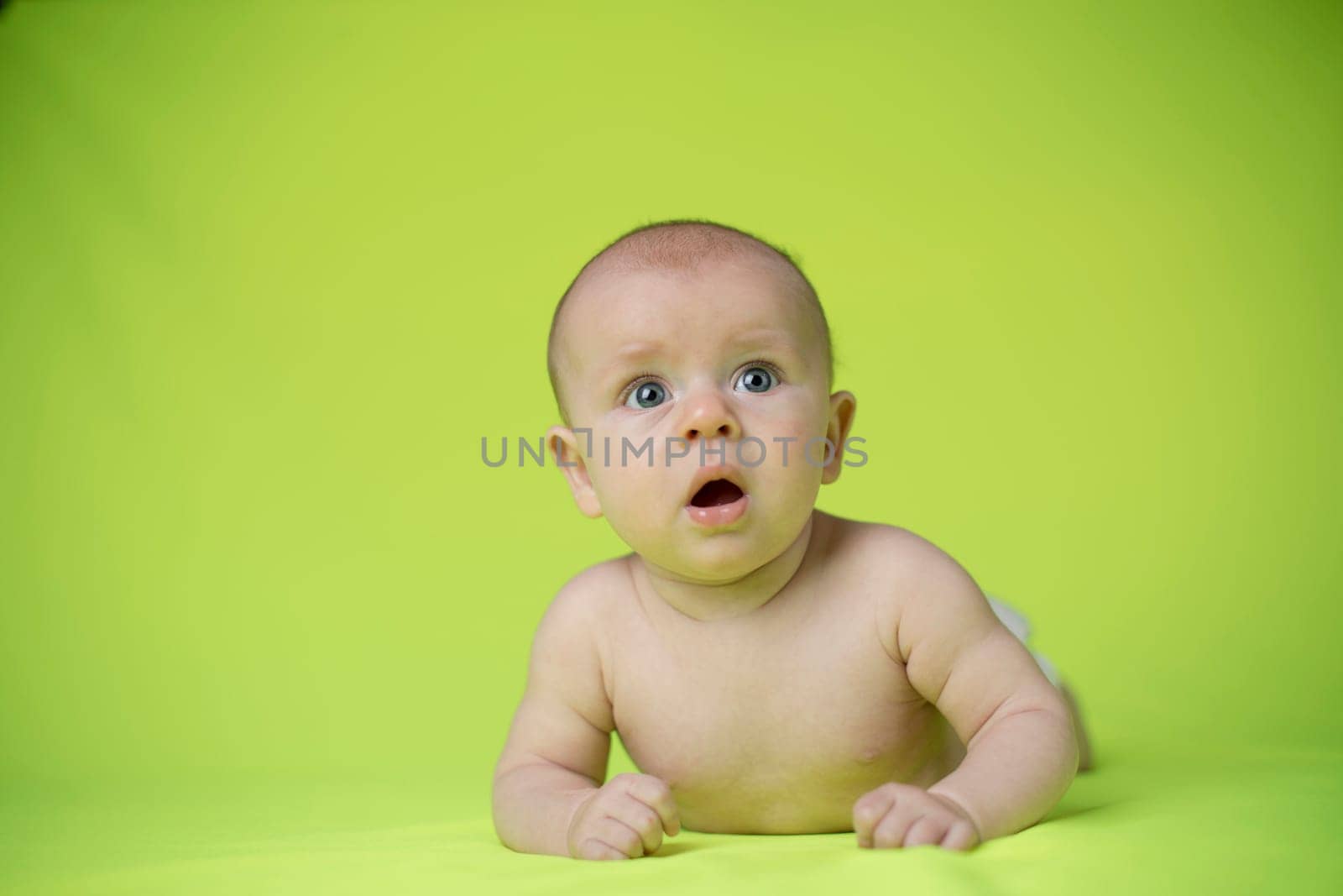 Newborn baby girl