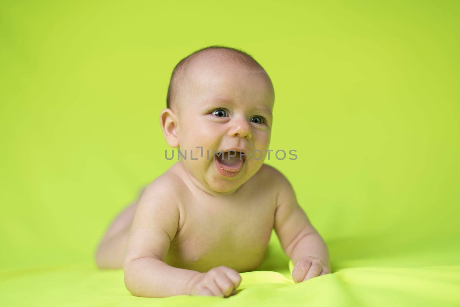 Funny beautiful baby