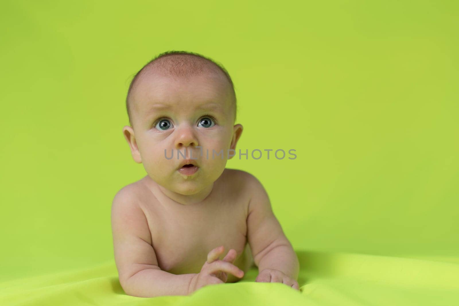 Newborn baby girl